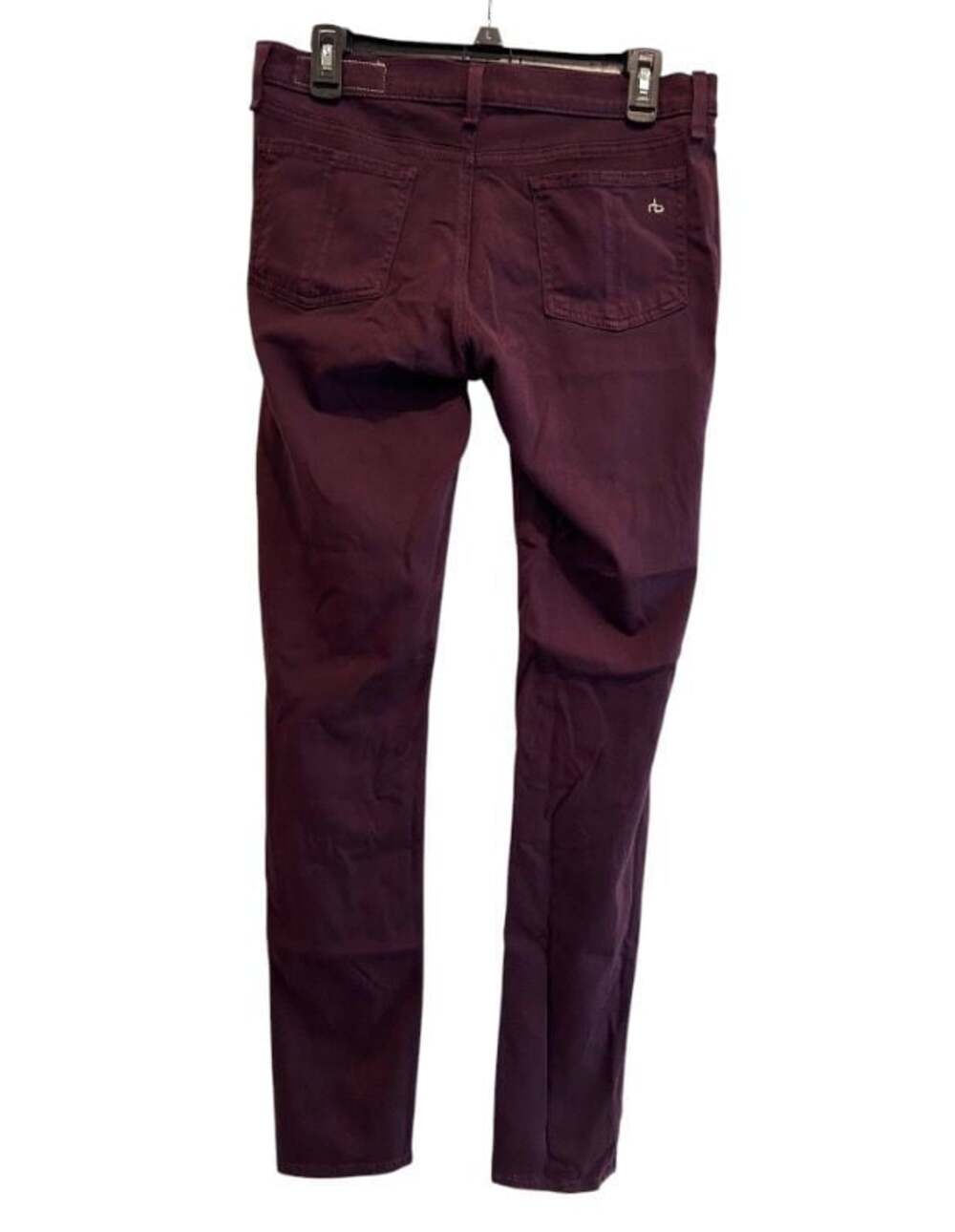 Rag & Bone Legging Jeans Size 30 Mulberry - Picture 3 of 9
